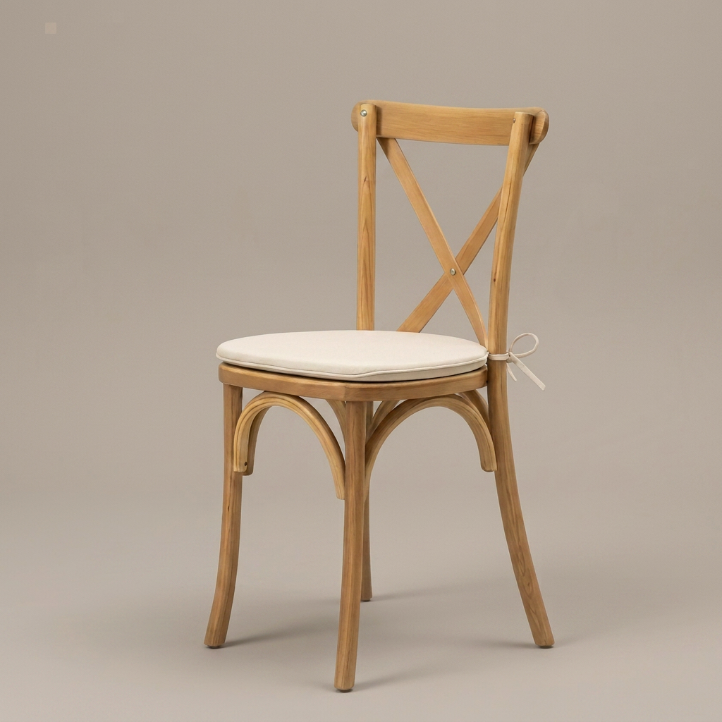 Cross back, light brown
